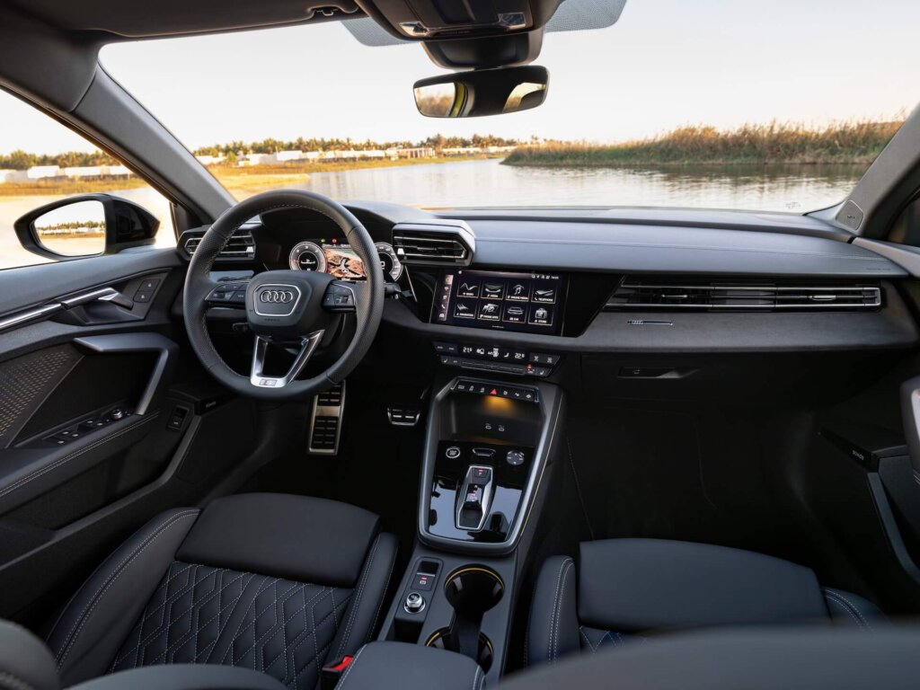 Audi A3 Kabine/interiør i 2024. God kvalitet