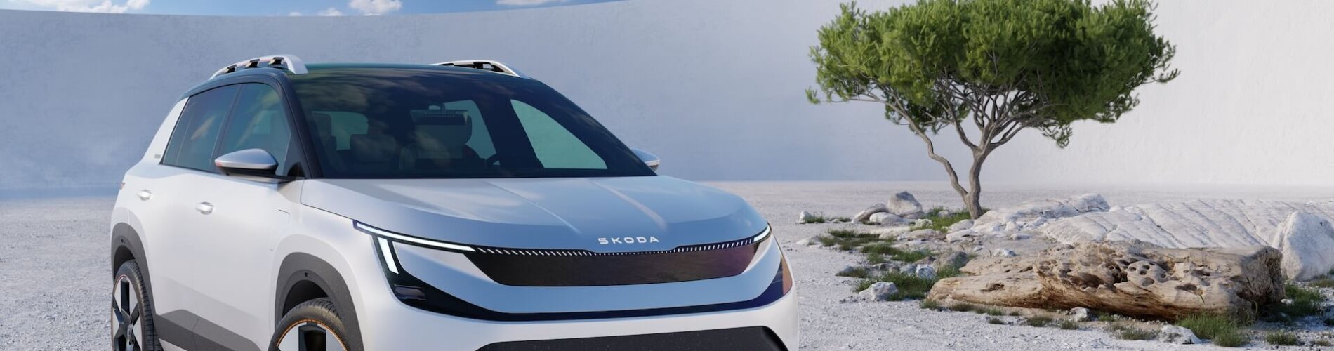Helt ny Skoda Epiq 2025 front